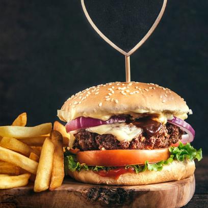 Hamburguer duplo simples
